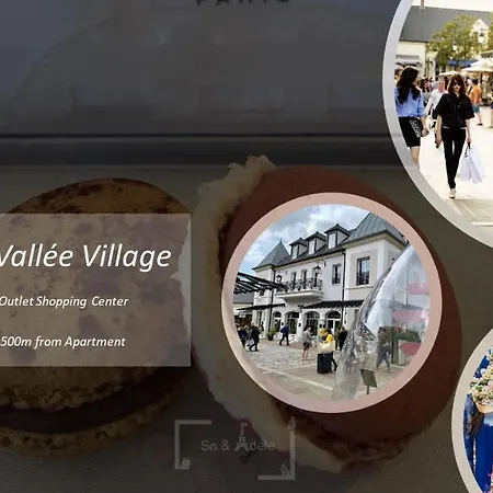 Apartment Zen - Shopping Center And Train Station 500m - Disneyland Paris 5min Montevrain